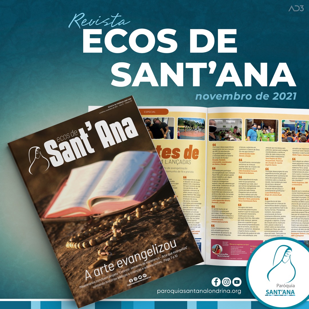 Revista Ecos de Sant'Ana - Edição Novembro