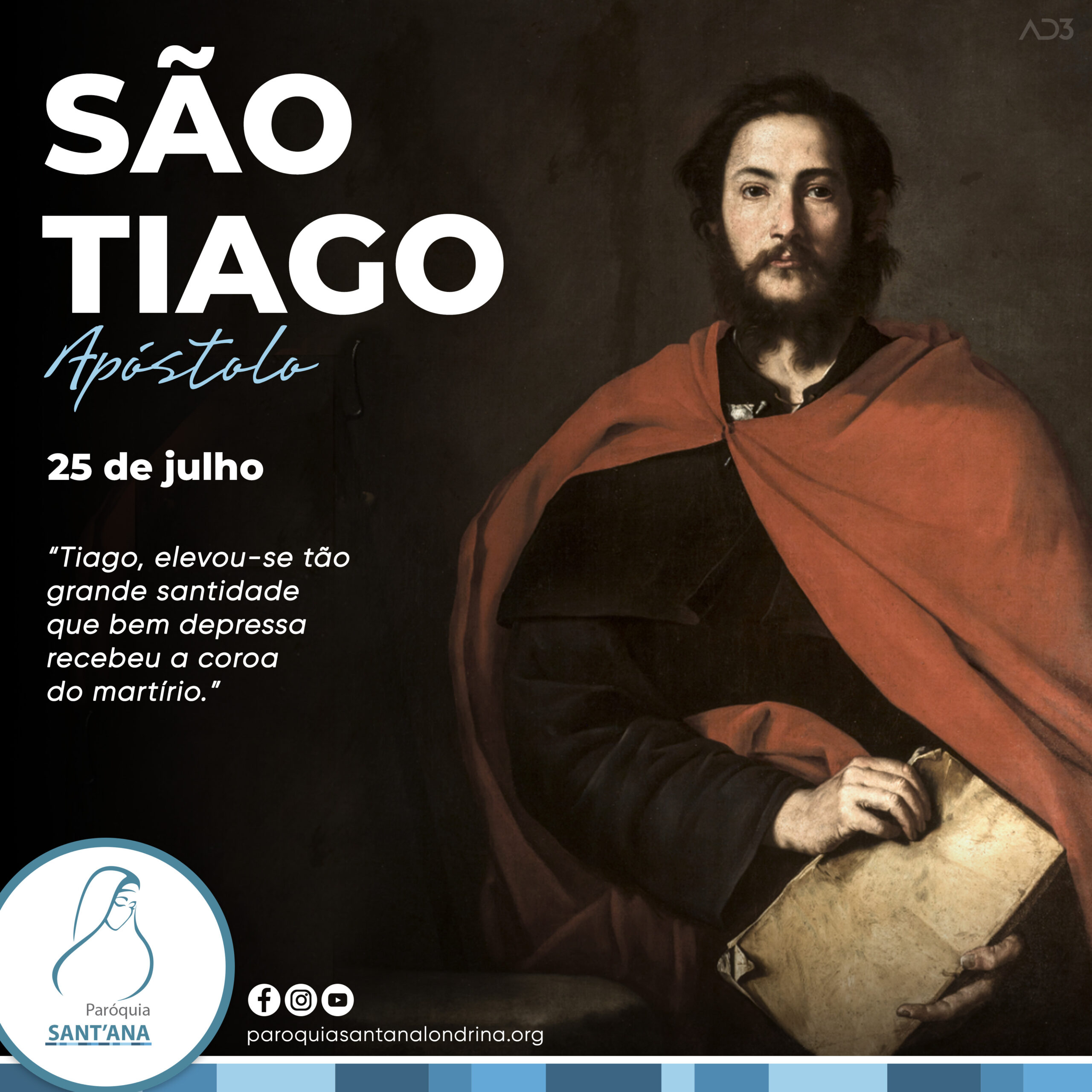 25 de Julho - São Tiago, apóstolo