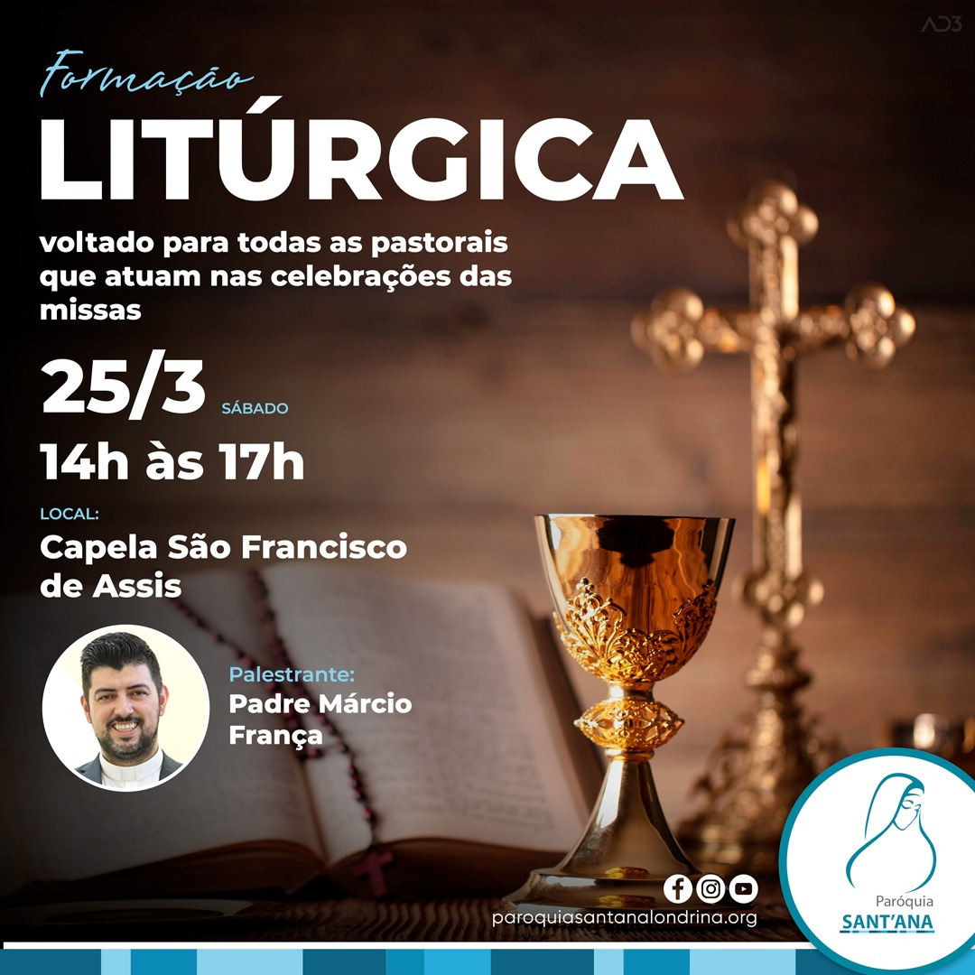 Formação Litúrgica com Pe. Márcio França