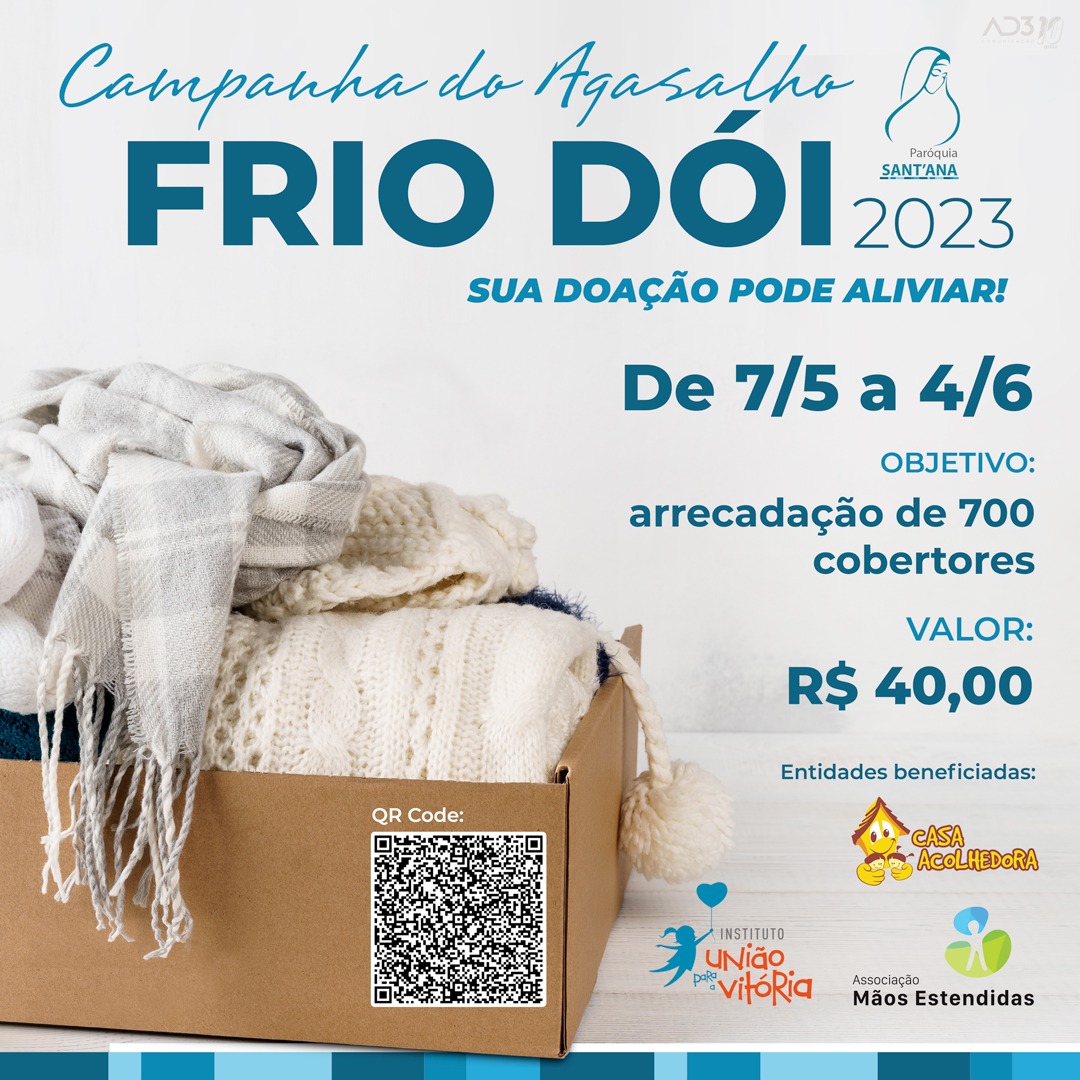 Campanha do Agasalho - FRIO DÓI - 2023