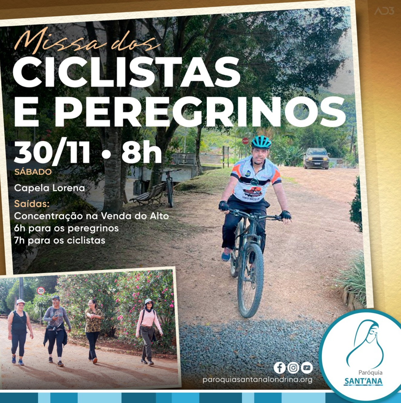 MISSA DOS CICLISTAS e PEREGRINOS