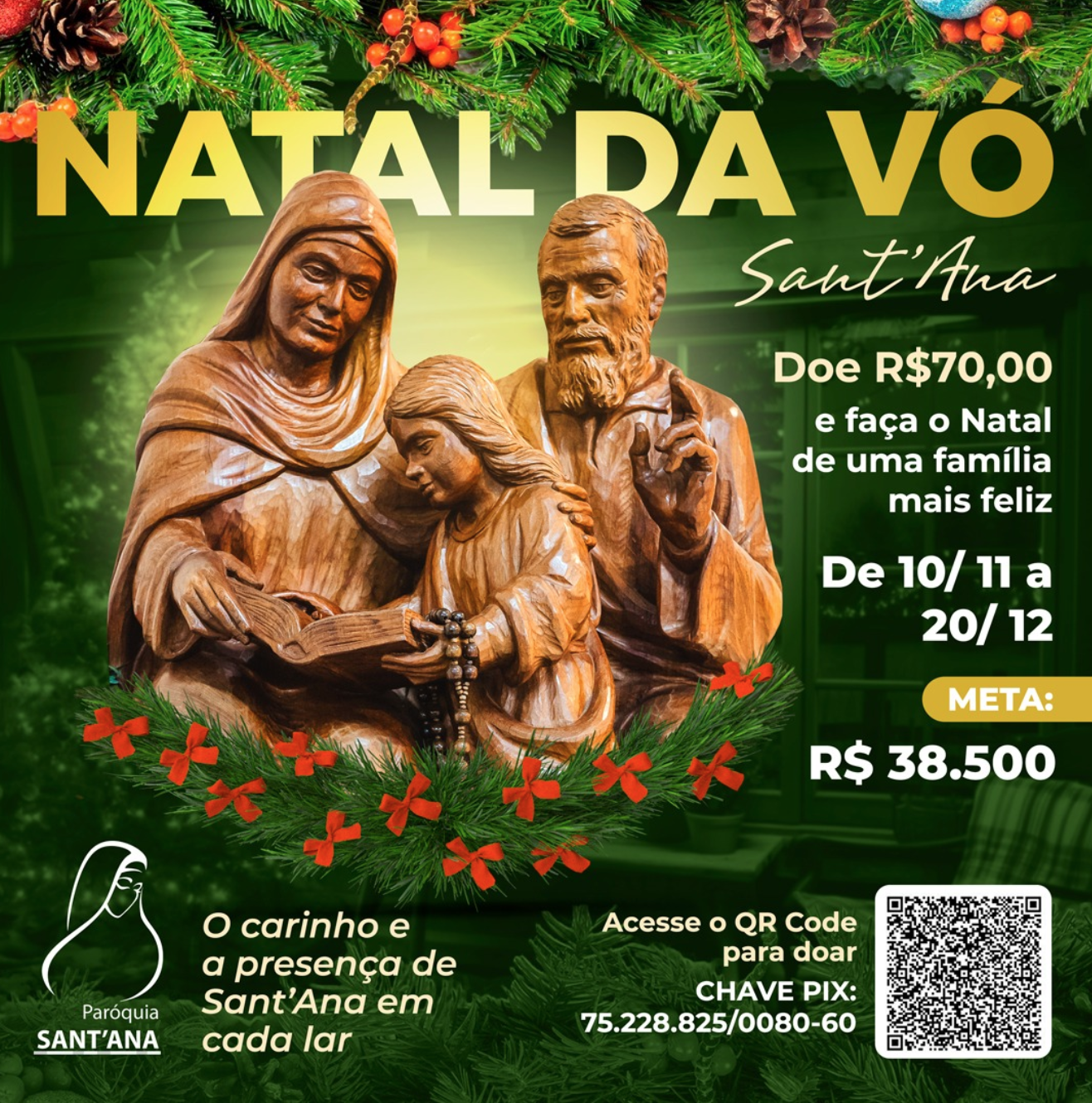 NATAL DA VÓ SANT'ANA